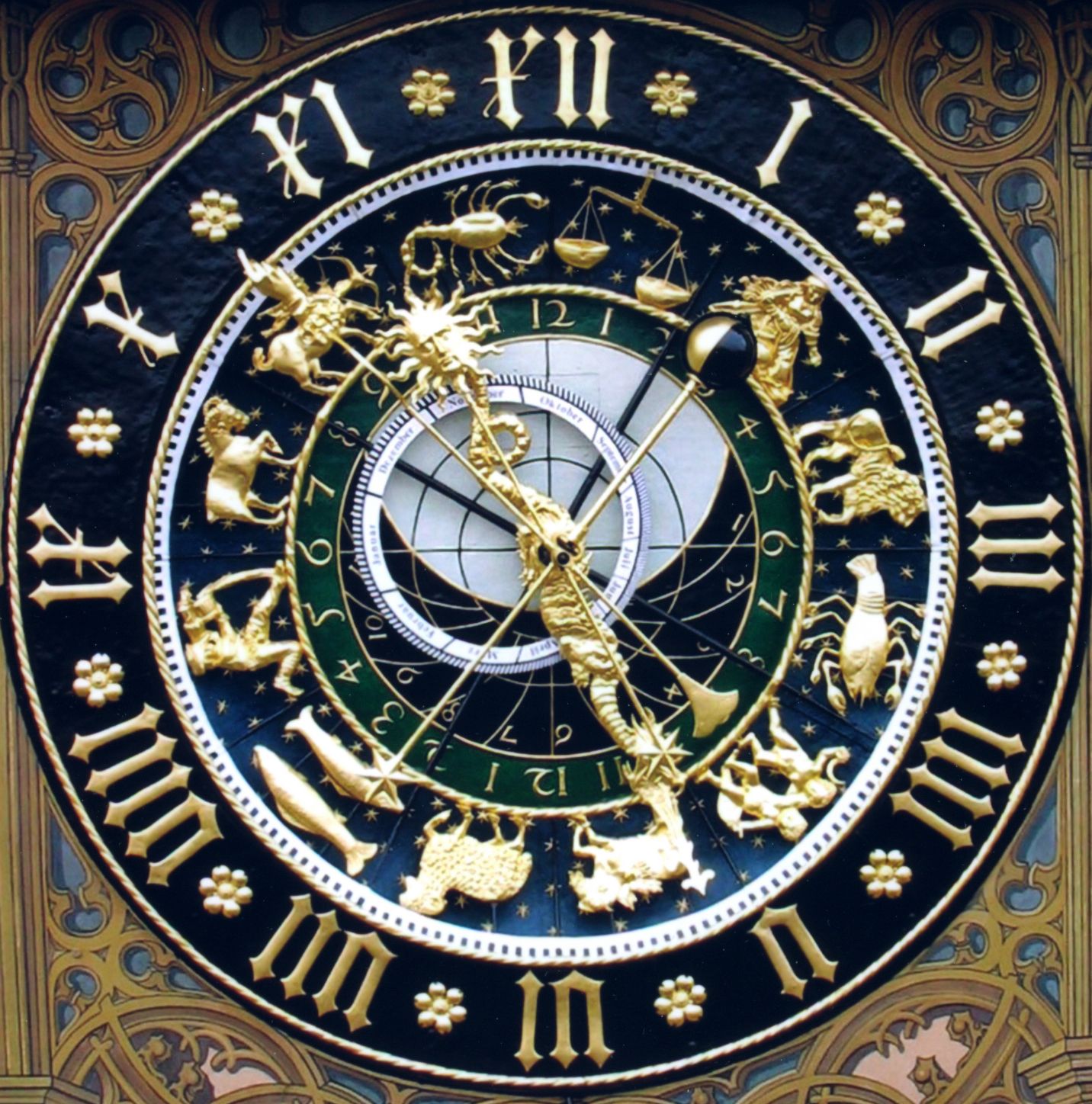 Die Astronomische Uhr am Ulmer Rathaus